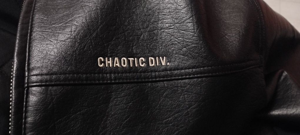 Кожаная куртка chaotic division от FSBN