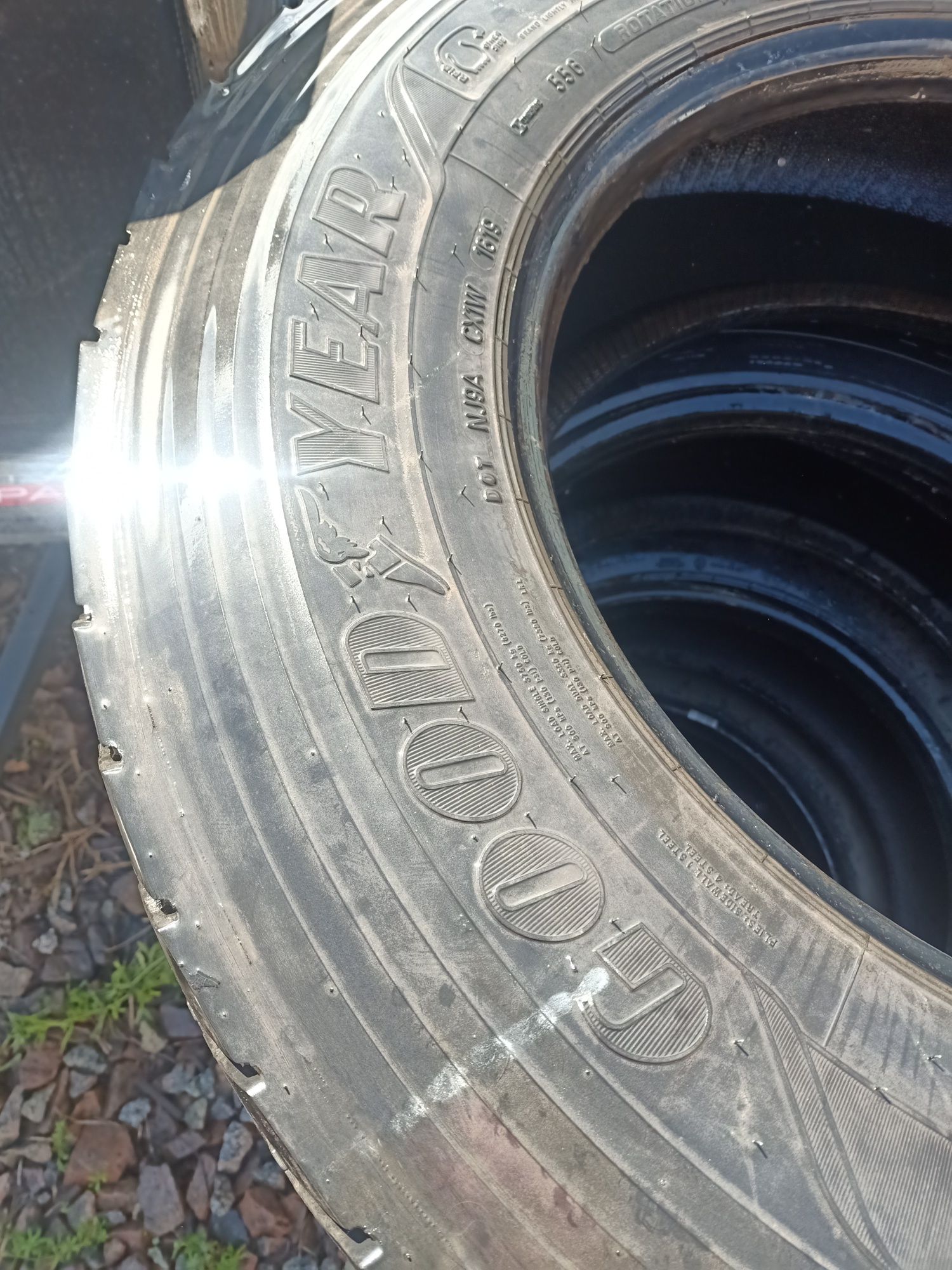 GOODYEAR Комплект шин на ведущую ость 315/70