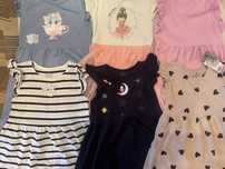 Продам детские вещи на девочки 4-6 лет