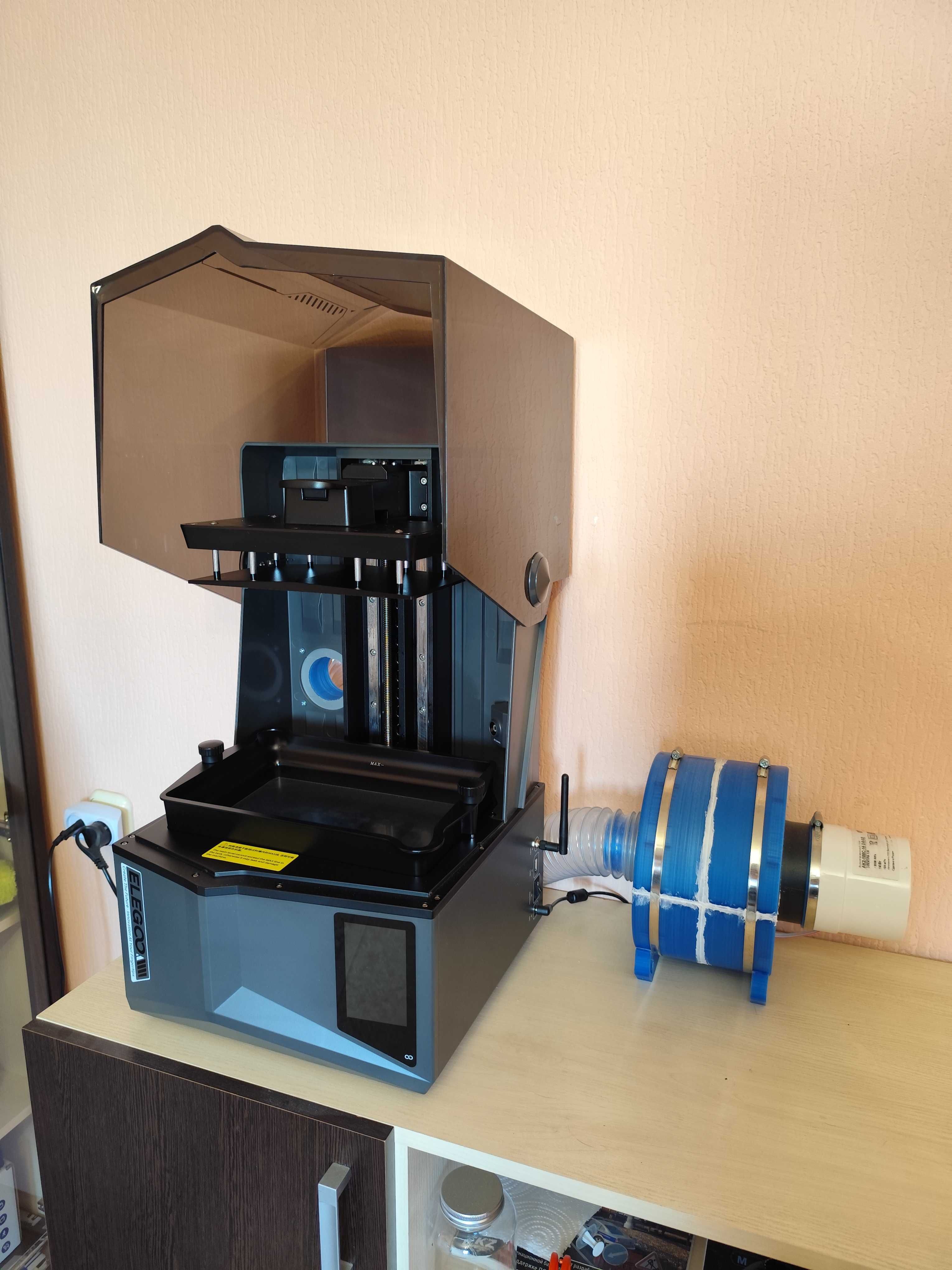 Фотополимерный 3D-принтер ELEGOO Saturn 4 Ultra + Mercury XS