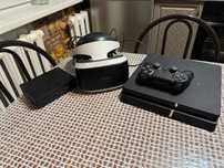 Play Station 4 и 3Д очки , джойстик