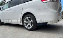 Клыки на пороги и задний бампер Toyota Sienna