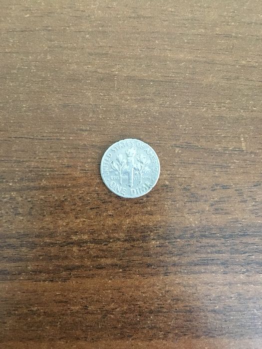Монета liberty one dime(дайм) 1967г. США