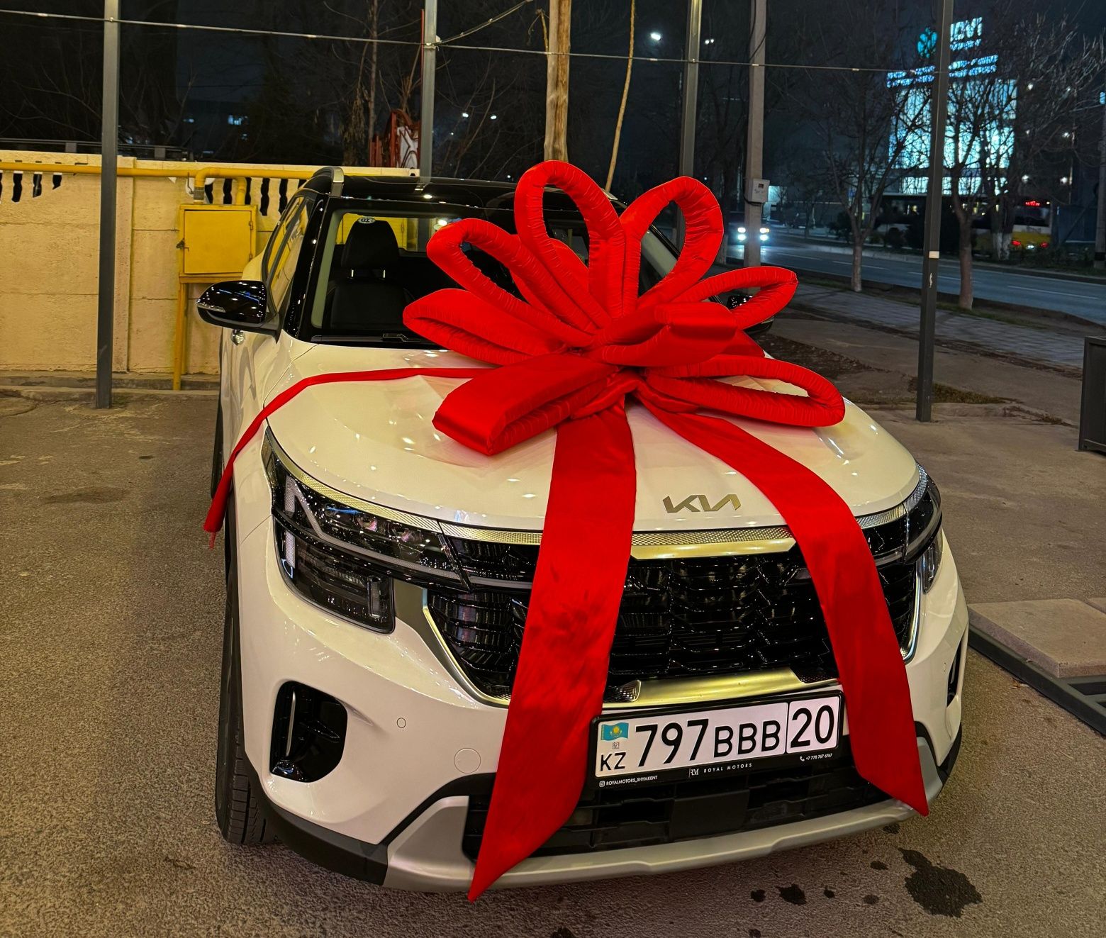Авто бантик | Подарочный бантик | автомобильный бант