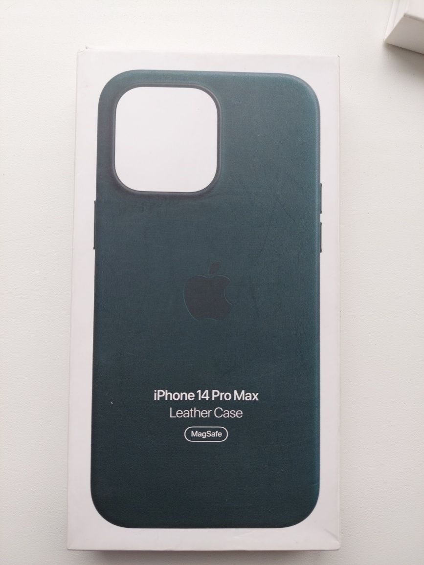 Оригинал Чехол Apple  Leather Case with MagSafe для iPhone 14 pro max