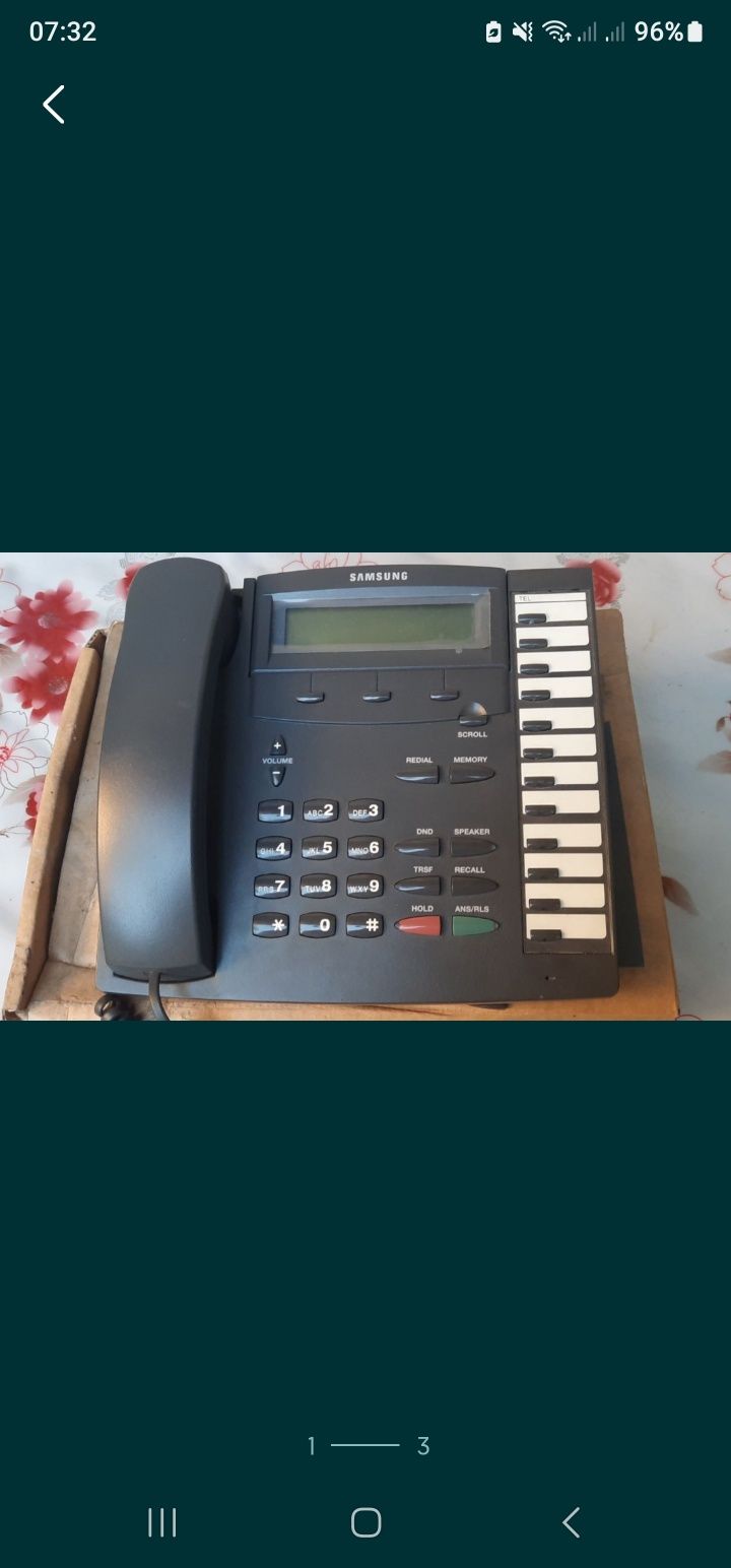 Цифровой телефон Samsung DS-5014D. OfficeServ DS-5014D Samsung DCS (LC