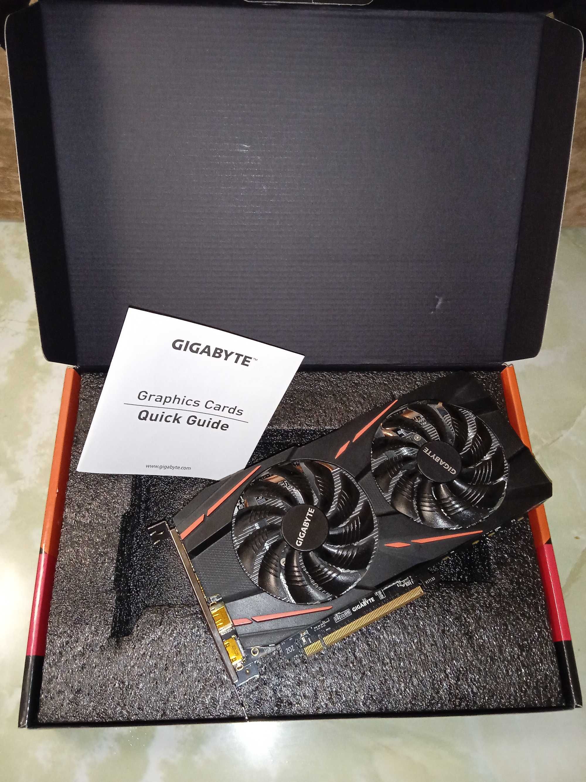 Продам видеокарту GIGABYTE RADEON RX 570 8 GB