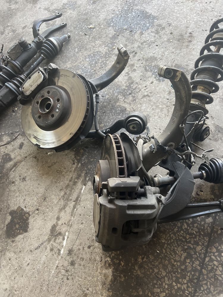 Суппорт диск ступица пружины стойки привода рычаг BMW X6 N63 E71