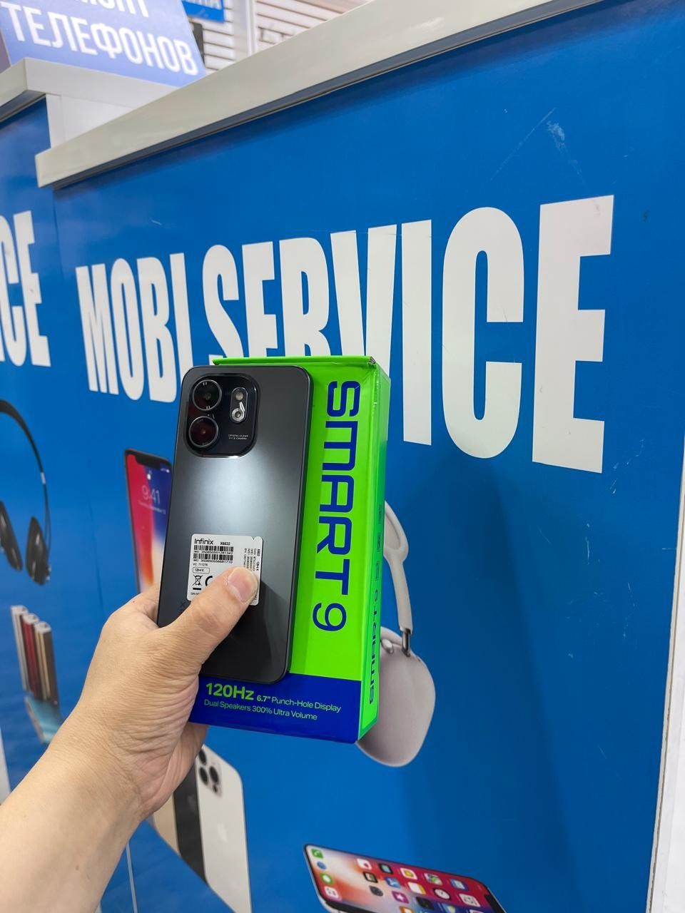 ГАРАНТИЯ !!! Смартфон Infinix Smart 9 128/4+2gb Телефон Инфиникс Смарт