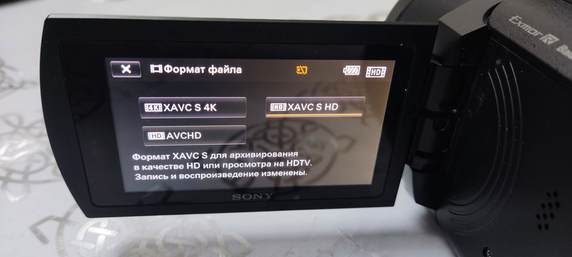 Видеокамера SONY 4K. Штатив. Стабилизатор