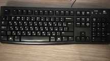 Клавиатура проводная Logitech K120 на гарантии до 2027 года