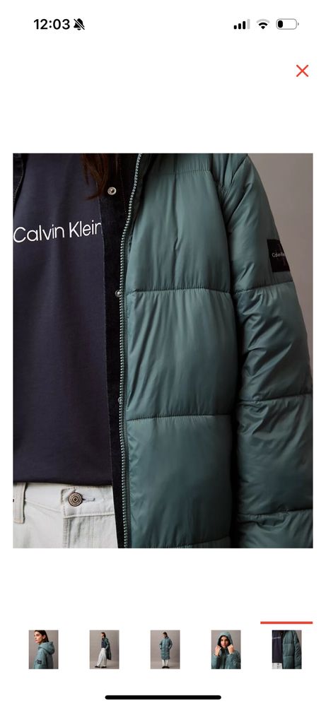 Куртка Calvin Klein новая
