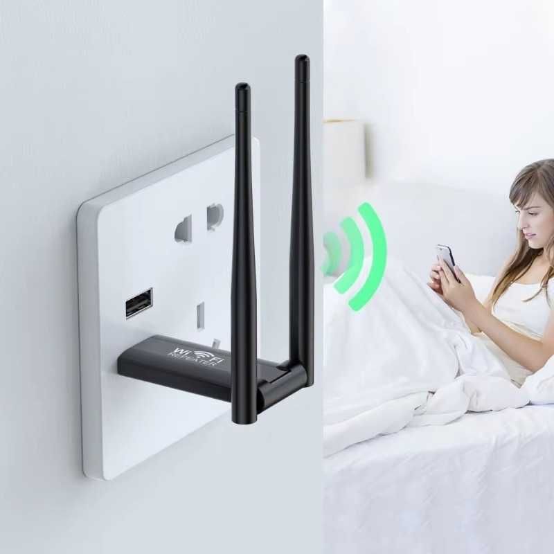 Усилитель сигнала Wi-Fi, 300 Мбит/с, 2,4 ГГц