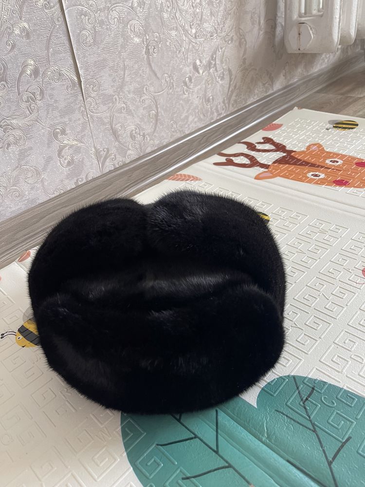 Норкова шапка мужская