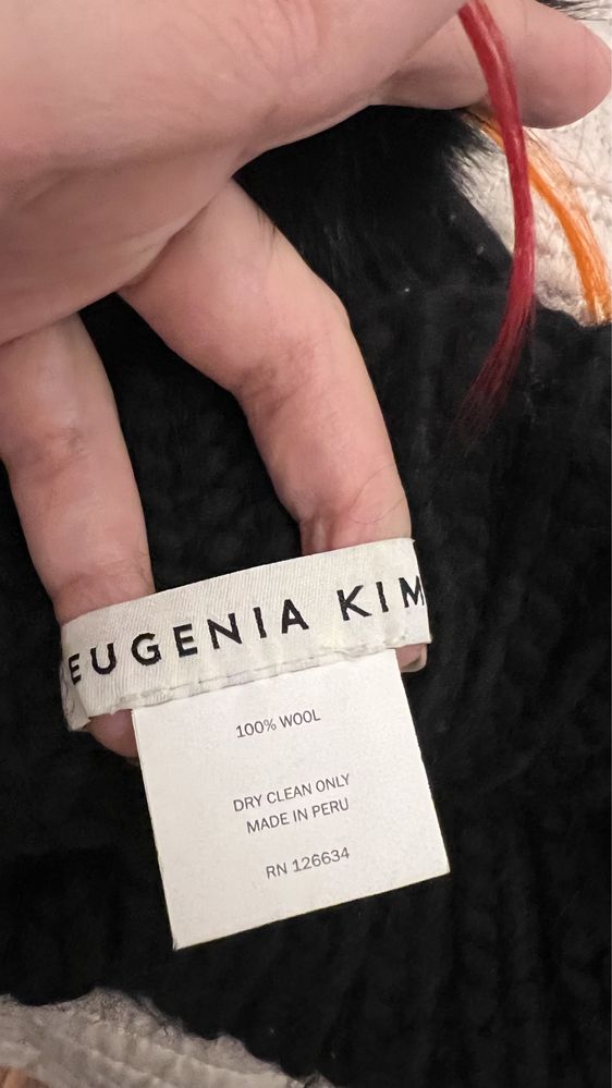 Eugenia kim lv теплые шапки палантин
