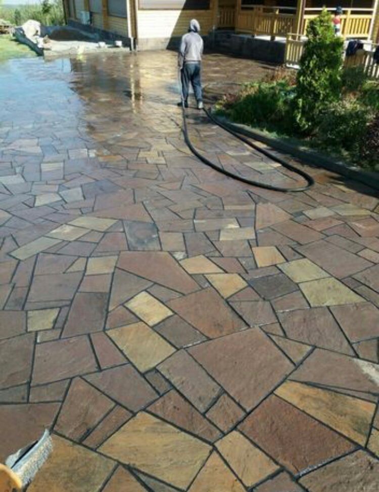 Природный камень плитняк в Астане