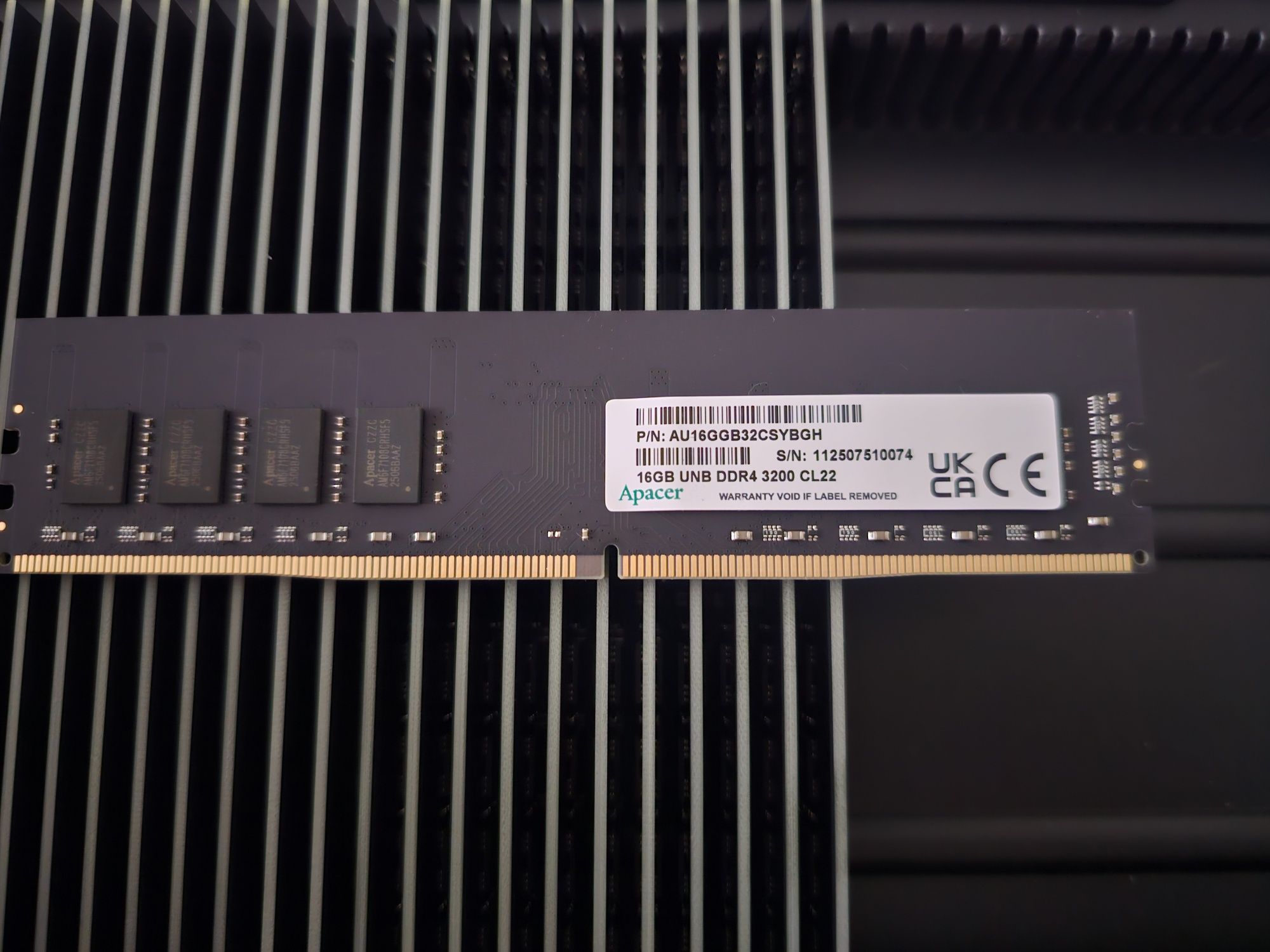 Продам Новые Apacer DDR4 8Gb, 16Gb 3200mhz