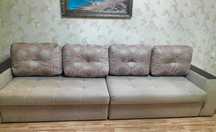 Срочно продам диван раскладной, длина 3.20 м.