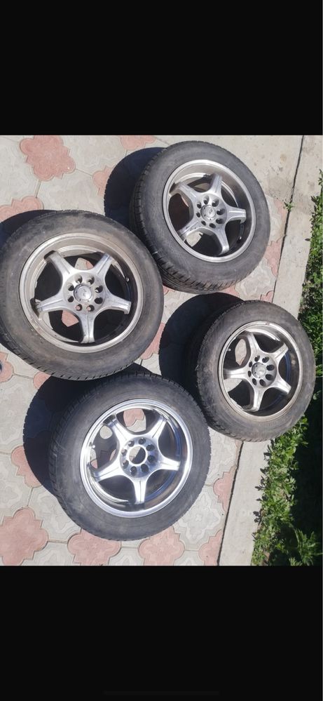 продам 4 летние колеса в комплекте R15/185/65.. за 100тыс тг