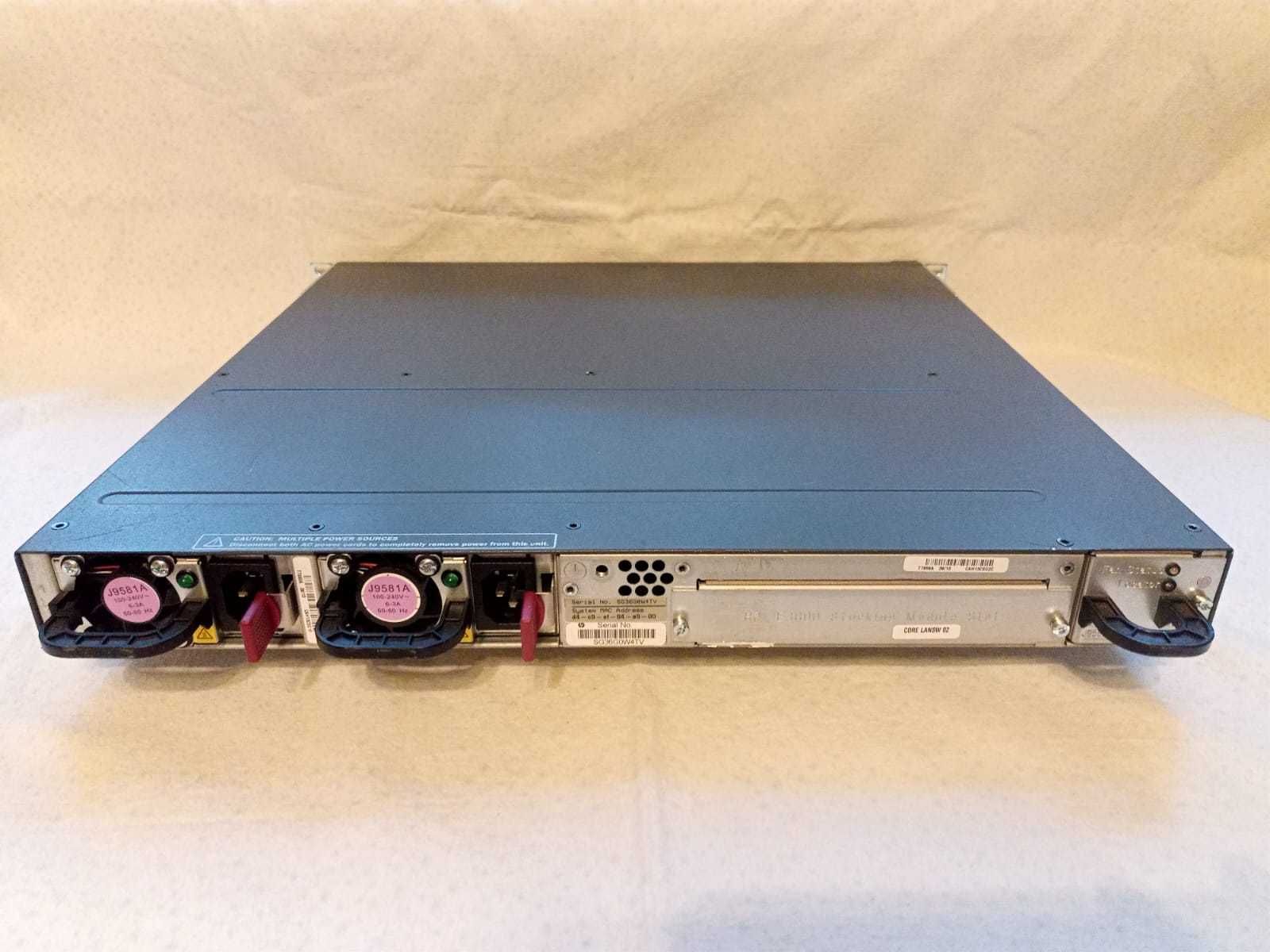 Коммутатор HP E3800-48G-4SFP+ (J9576A), 48xGE, 4x10 GE (SFP+), Layer 3