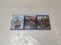 PS4 PS5 MK1 Mortal Kombat 1 UFC 5 Infamous second son