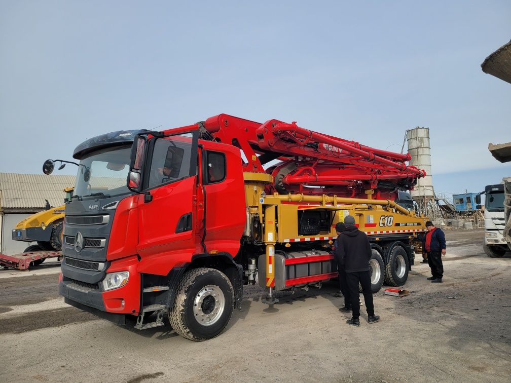 Автобетононасос Туркестан Слон Насос Помпы бетоном заливаем24/7 52.36м