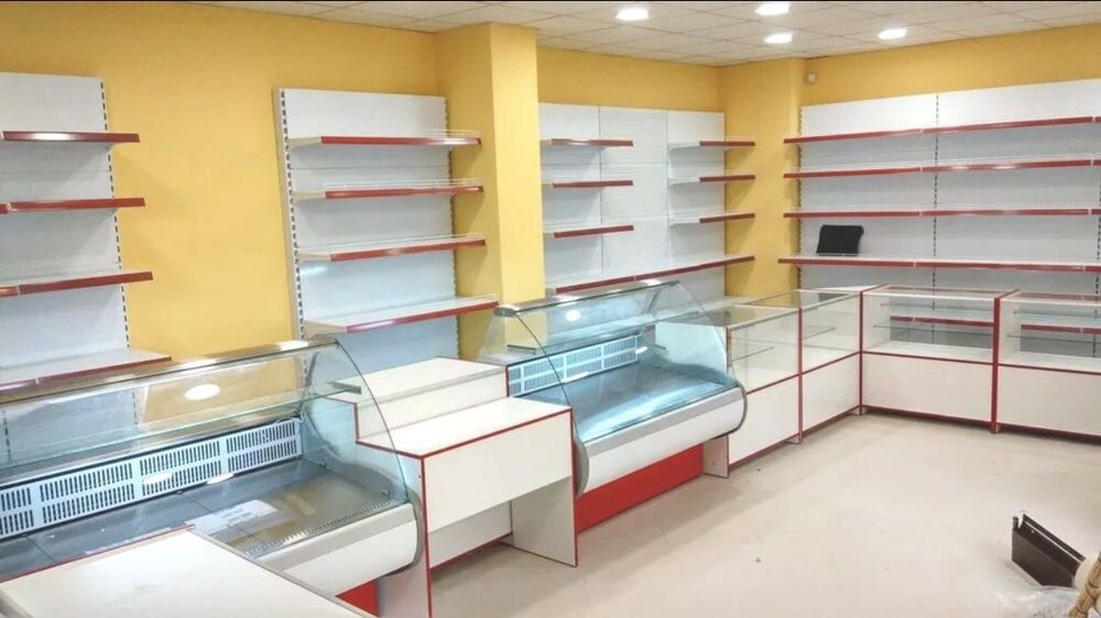 Торговое оборудование, стеллаж для магазина, г. Алматы
