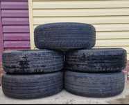 Hankook Dynapro HP2 и запасное колесо Dunlop Grandtrek 1 шт