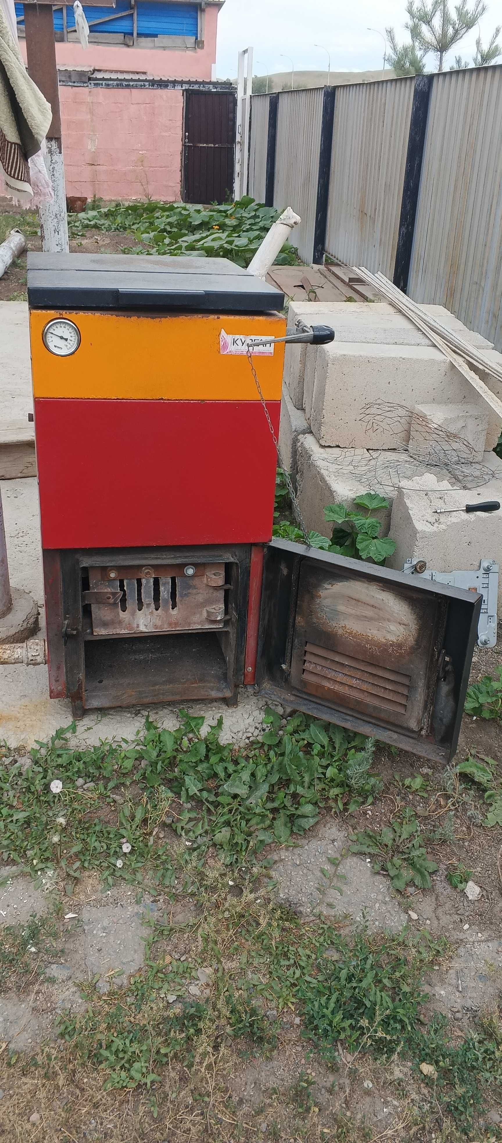 Продам печку Курган на 16 кВт