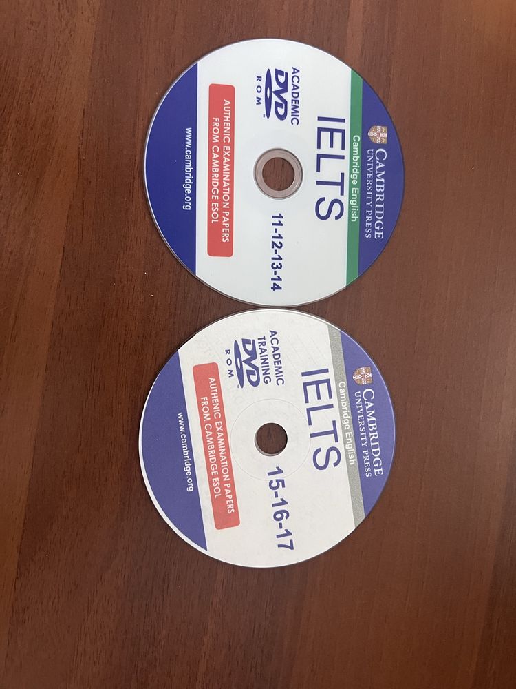Книги для подготовки к IELTS academic. Оффициальные от Кембридж.