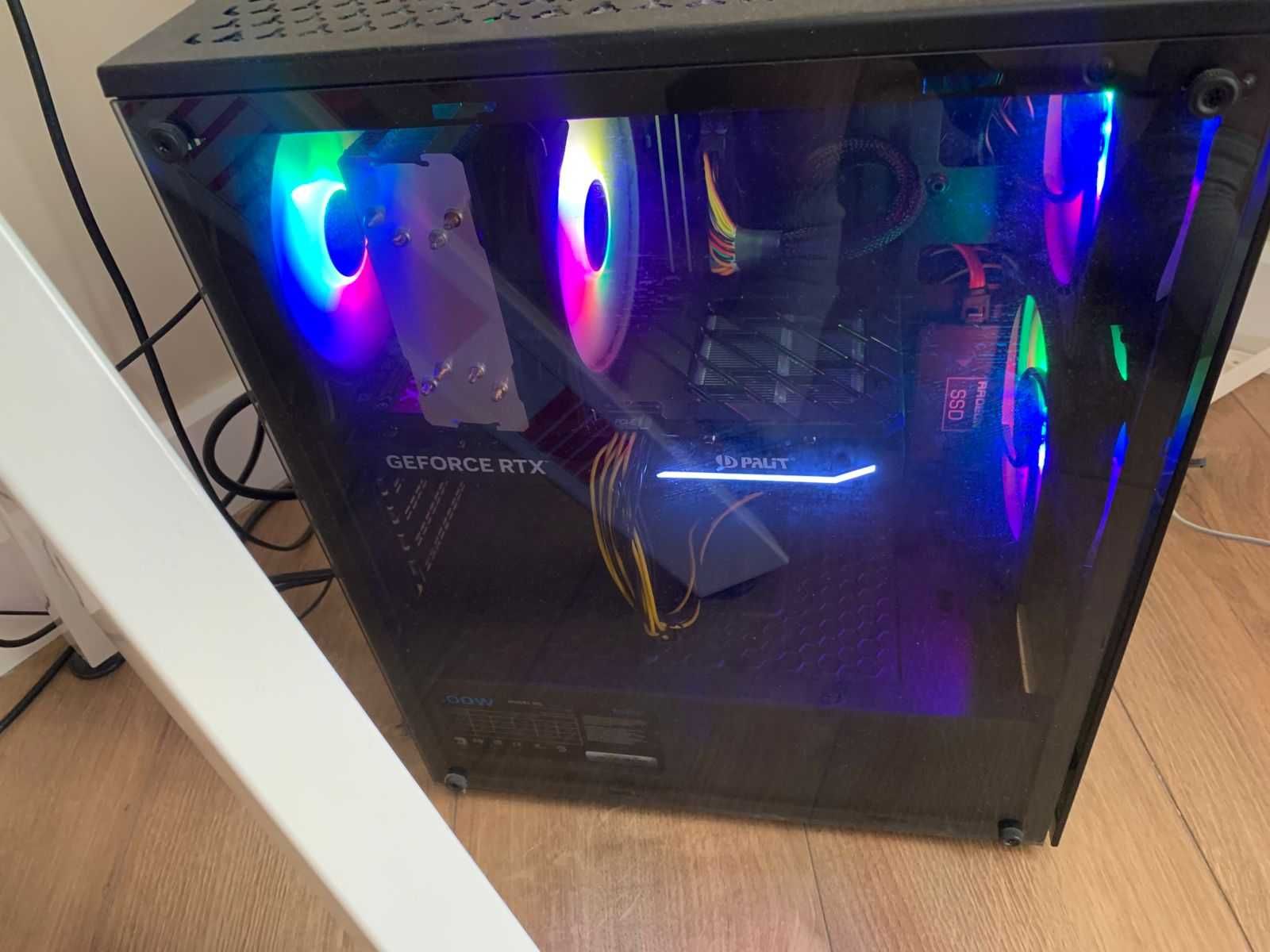 Игровой ПК с RTX 4060, 32GB RAM + монитор, мышь, клавиатура
