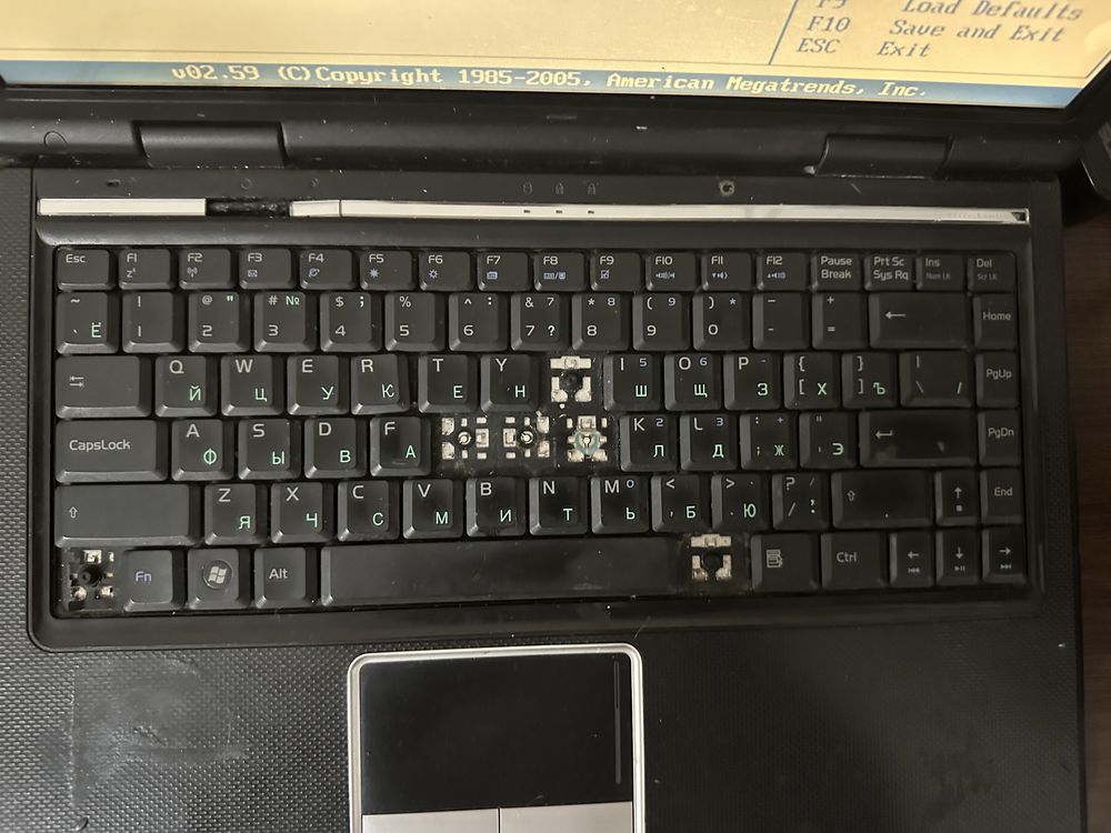 Продам ноутбук Asus s80l на запчасти