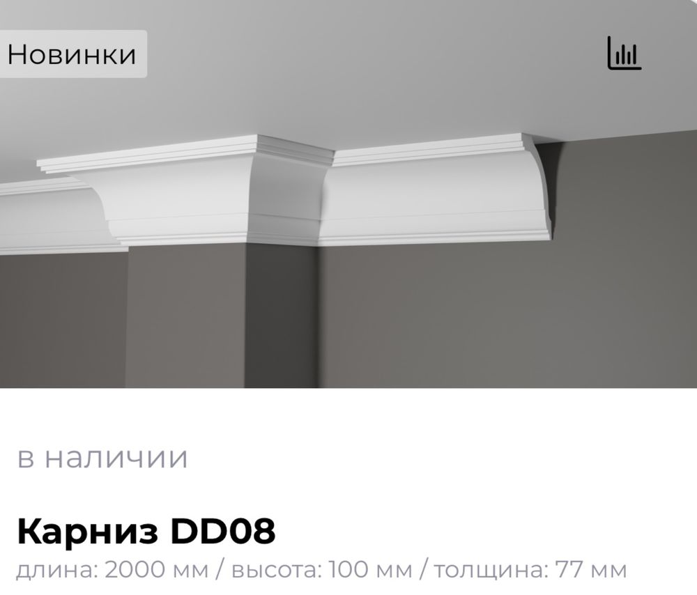 Карнизы из дюрополимер (Галтели)