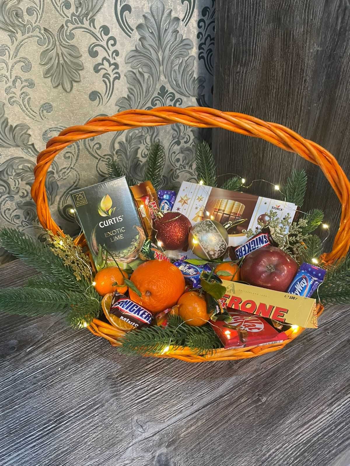 Готовые корзины в подарок