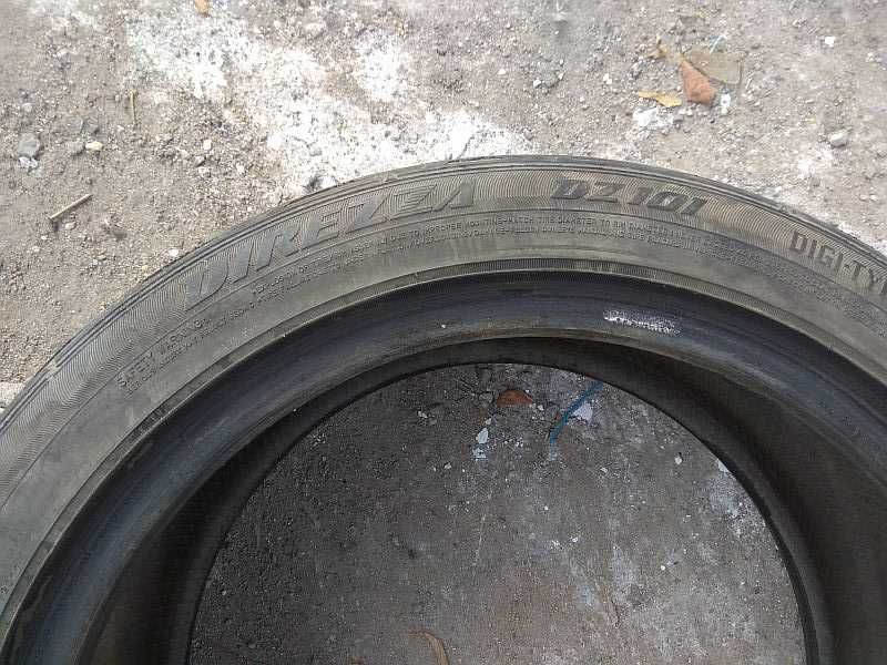ОДНА шина 245/45 R18 - "Dunlop Direzza DZ101" (Япония), летняя.