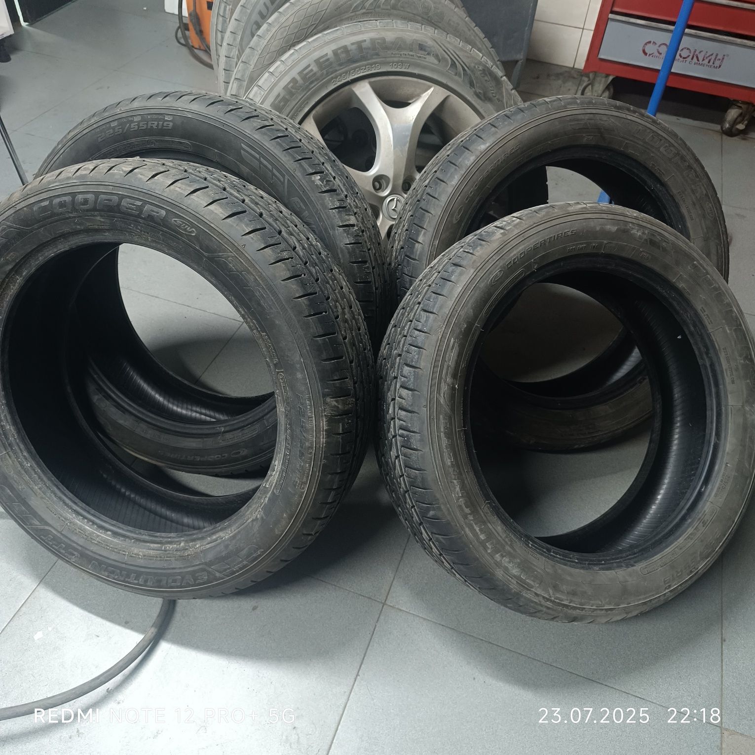 Продам Готовые колесы все 4 комплект 225/55R19 ПОДХОДИТ МНОГИЕ МАШЫН г