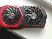 Игровая видеокарта msi gtx 1080 срочно