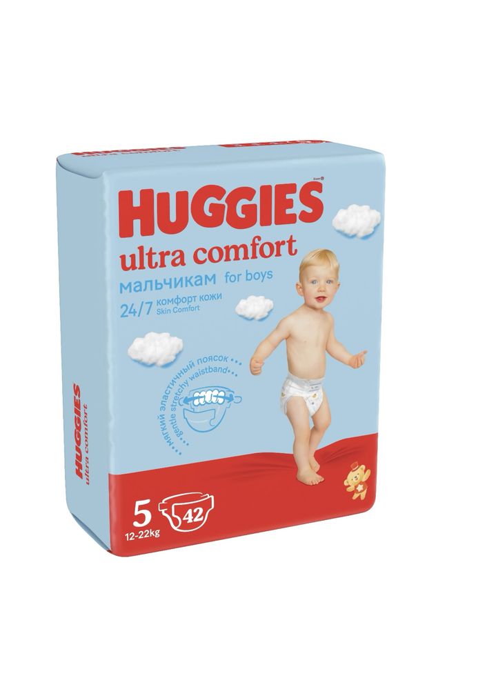 Продается новая  Huggies ultra comfort всего за 5000тг! 3р, 4р, 5р