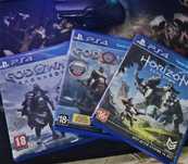 got of war Рагнарек ,  got of war horizon zero dawn  в идеальном сост