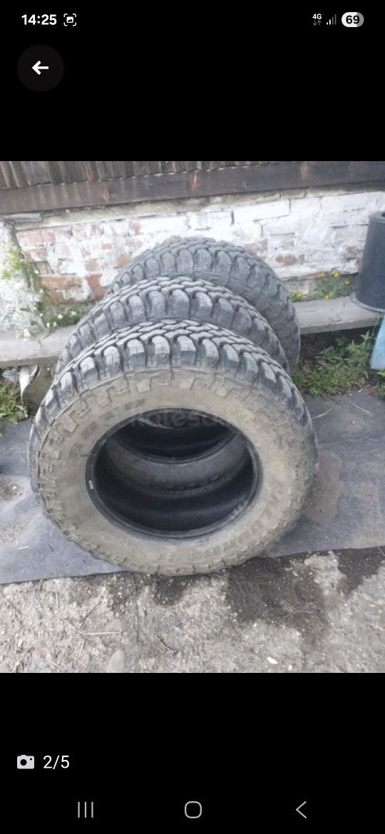 Продам шины, грязевые