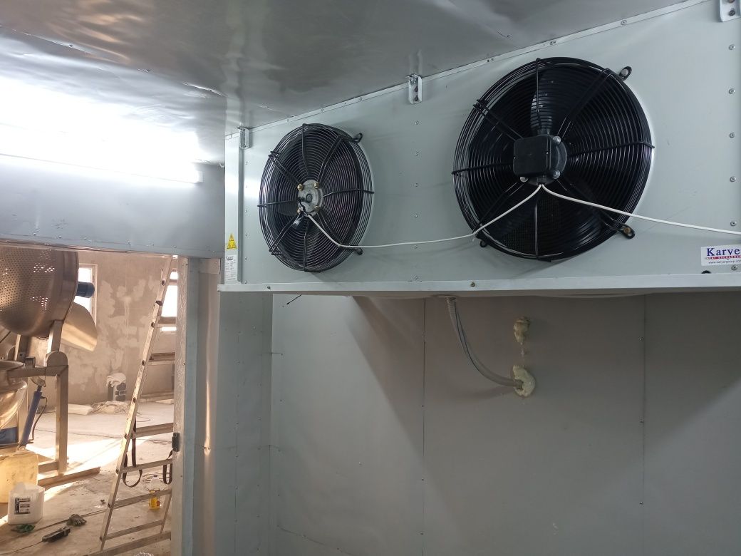 Морозильные камеры, изготовленные из контейнеров 20 и 40 тонников