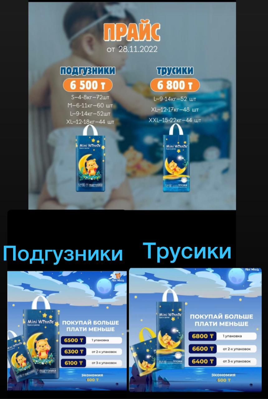 Подгузники MiniWinnie