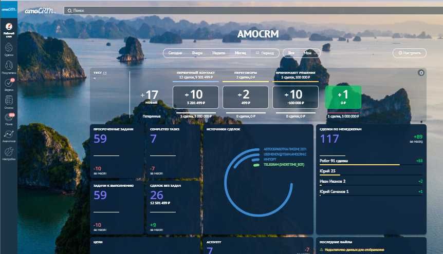 Настройка и внедрение CRM Bitrix24 и AmoCrm в Астане