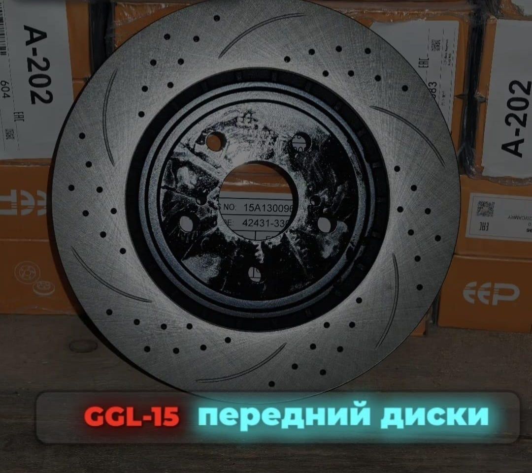 Перфорированные диски на Тойота ланд круйзер 100,200