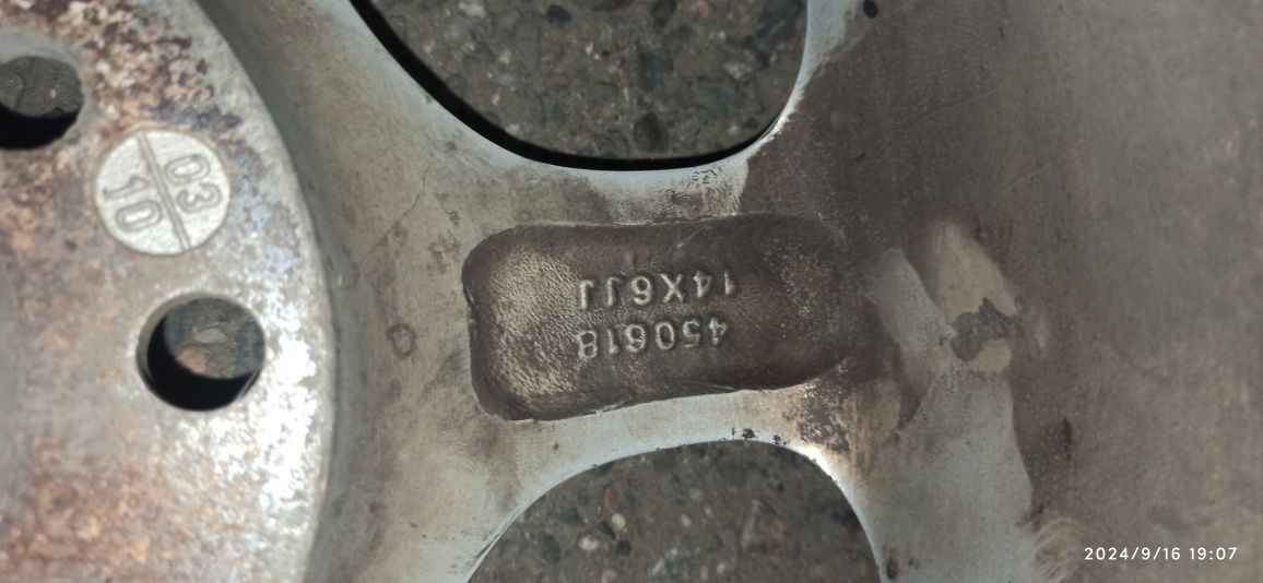 Диски R14 универсальные toyota, subaru, honda