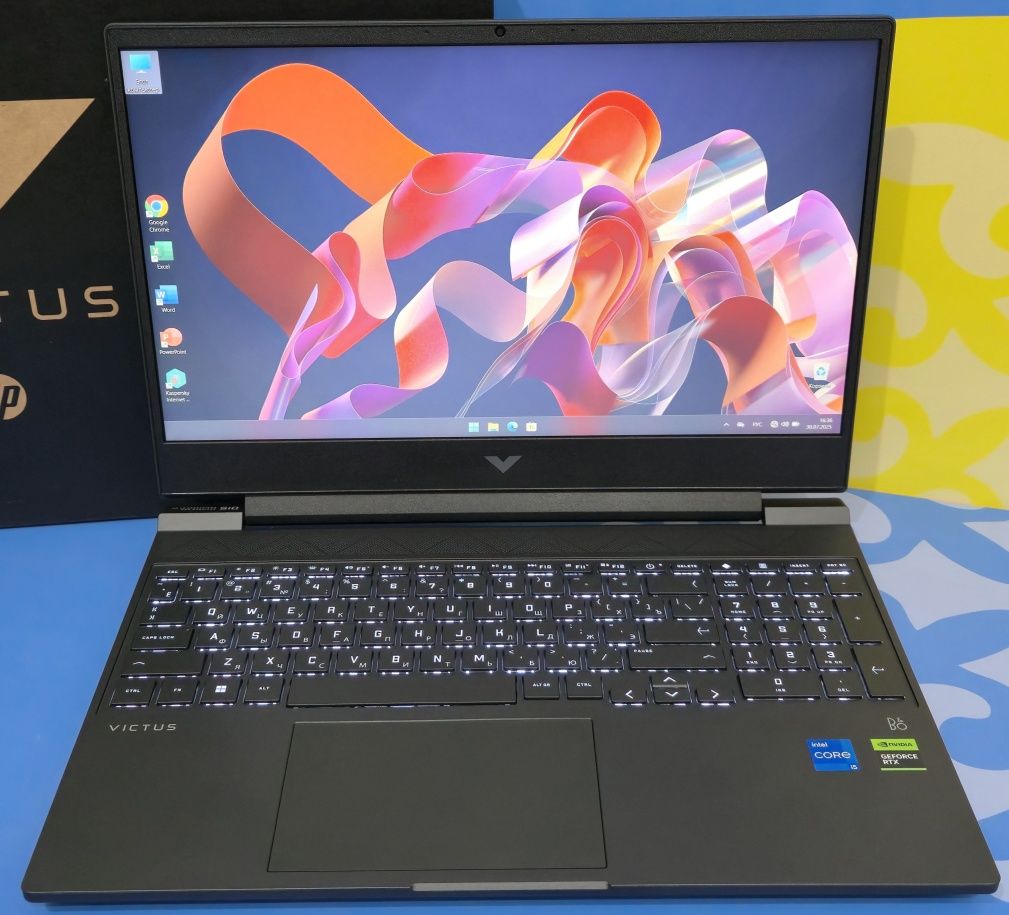 Ноутбук Игровой Новый HP/Cor 5-12450H/RAM 16GB/SSD 512GB Код 6031