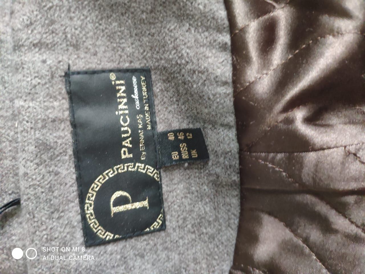 Продам турецкий пальто Paucinni