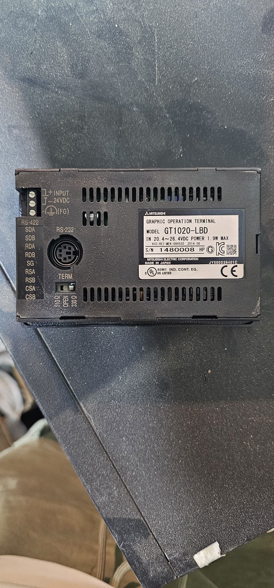Программируемый контроллер Mitsubishi Electric FX3G-14MR/ES