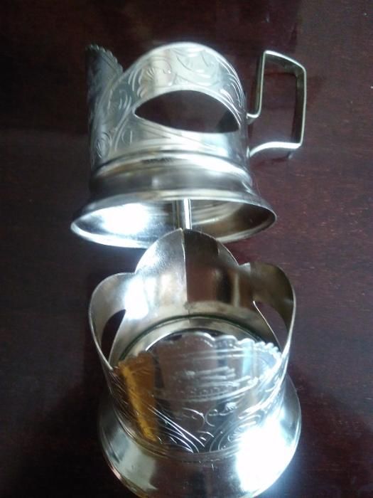 Подстаканники раритетные 2 штуки СССР