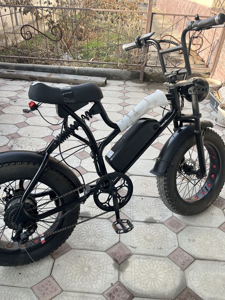 Электробаит сатылады! 45-50км саг та скорость 60-70км запас хоть новый